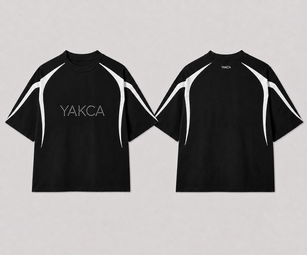YAKCA 01 — RHINESTONE TEE