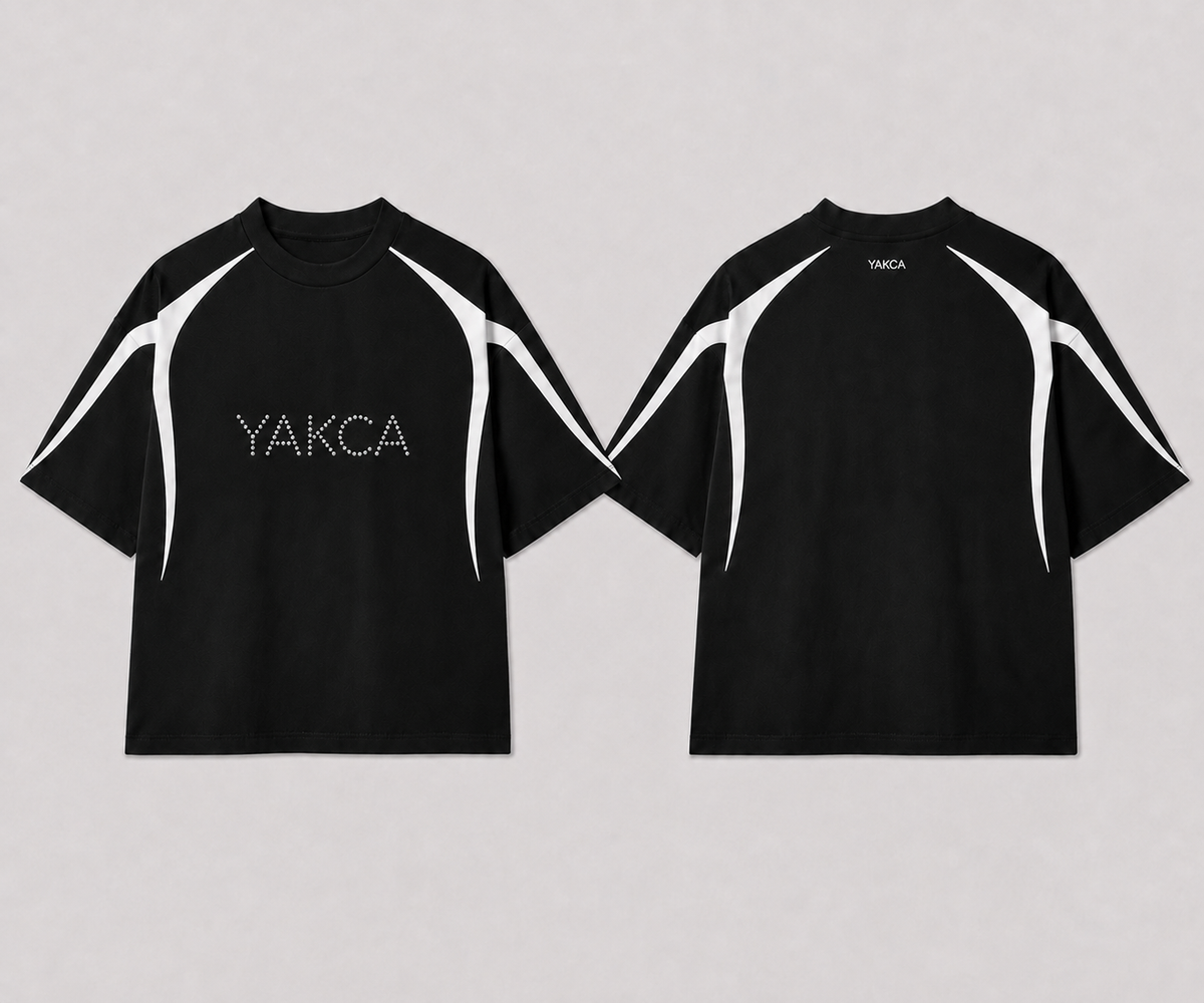 YAKCA 01 — RHINESTONE TEE